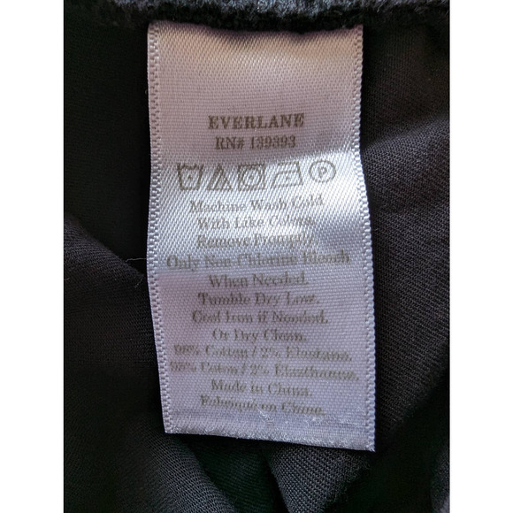 Everlane Baggy Elastic Waist Straight Leg Pants Small - Picture 12 of 12